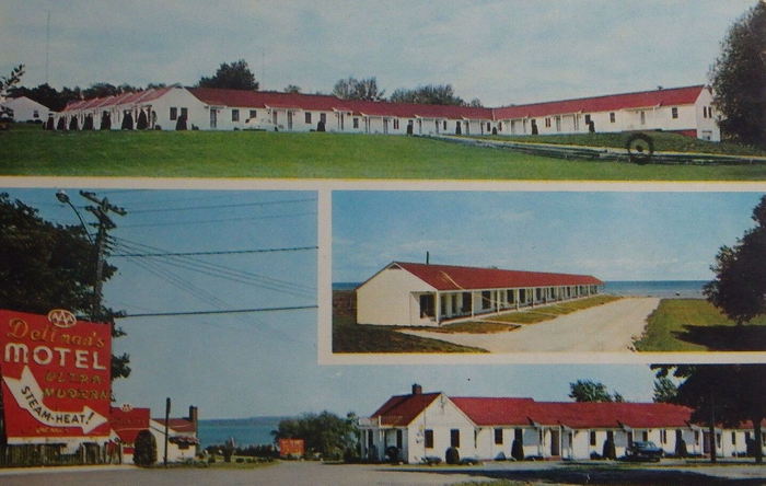 Dettmans Motel - Vintage Postcard (newer photo)